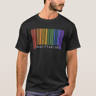 Camiseta Bandera del Orgullo Gay Sagittarius Zodiac Si