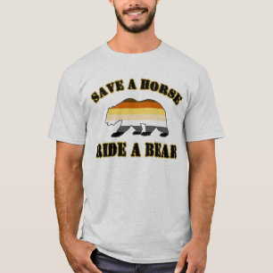 Camiseta Bandera Del Orgullo Gay Salva A Un Caballo Con Un 