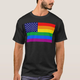 Camiseta Bandera del Orgullo Gaymericano