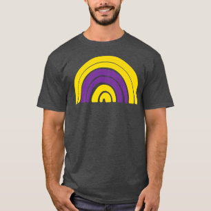 Camiseta Bandera del Orgullo Intersexual LGBTQIA+ Rainbow I