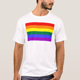 Camiseta Bandera del Orgullo Iris