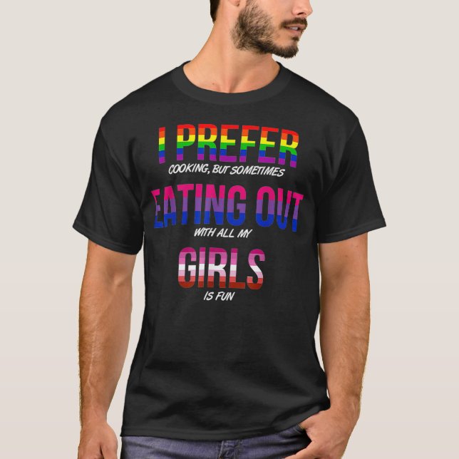 Camiseta Bandera del Orgullo Lesbiano Gay Bisexual LGBTQ Gr (Anverso)