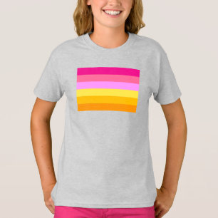 Camiseta Bandera del Orgullo Lésbico (Alba)