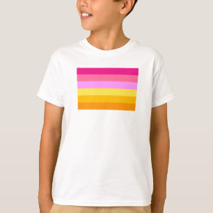 Camiseta Bandera del Orgullo Lésbico (Alba)