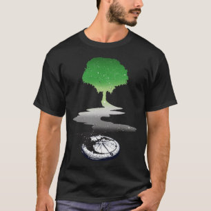 Camiseta Bandera del Orgullo LGBT de árbol romántico