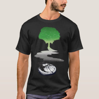 Camiseta Bandera del Orgullo LGBT de árbol romántico