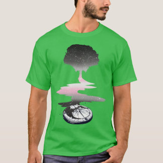 Camiseta Bandera del Orgullo LGBT Demigirl Tree