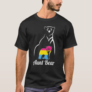 Camiseta Bandera del Orgullo Lgbt Pansexual Tía Del Oso