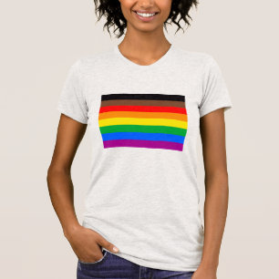 Camiseta Bandera del Orgullo LGBTQ (8 bandas)