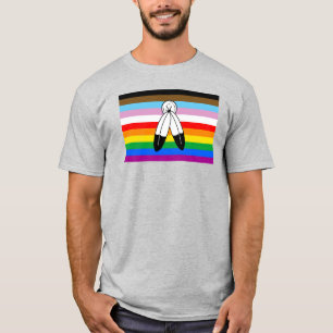Camiseta Bandera del orgullo LGBTQ+ de dos espíritus