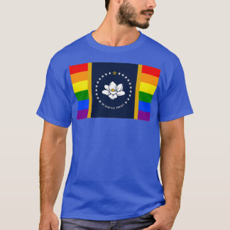 Camiseta Bandera del Orgullo Misisipi