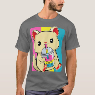 Camiseta Bandera del Orgullo Panseual para Gatos Boba LGBTQ