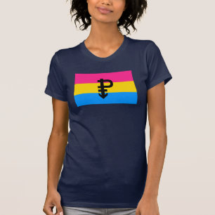 Camiseta Bandera del Orgullo Pansexual