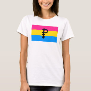 Camiseta Bandera del Orgullo Pansexual
