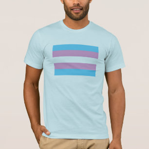 Camiseta Bandera del Orgullo Transgénero