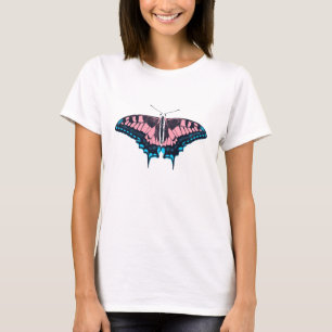 Camiseta Bandera del Orgullo Transgénero Mariposa Tradicion