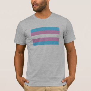 Camiseta Bandera del orgullo transversal