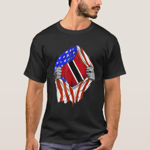 Camiseta Bandera del Orgullo Trinitense de Trinidad y Tobag