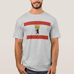 Camiseta Bandera del oso de Berlín