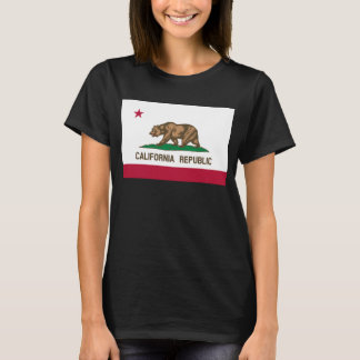 Camiseta Bandera del oso de la República Cali de California