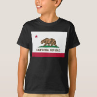 Bandera del oso de la República Cali de California