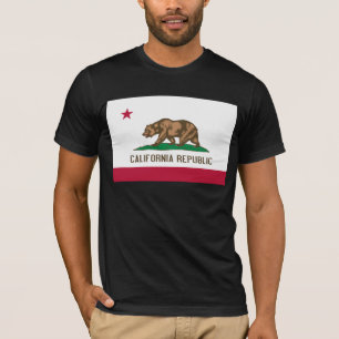 Camiseta Bandera del Oso de la República de California: Cal