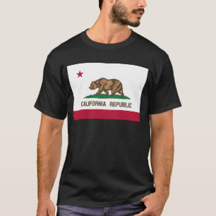 Camiseta Bandera del oso de la República de California: Est