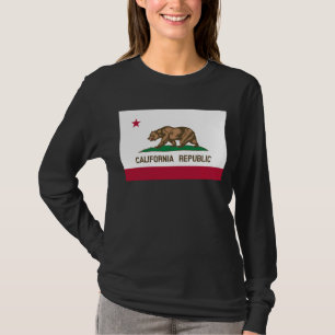 Camiseta Bandera del oso de la República de California: Est