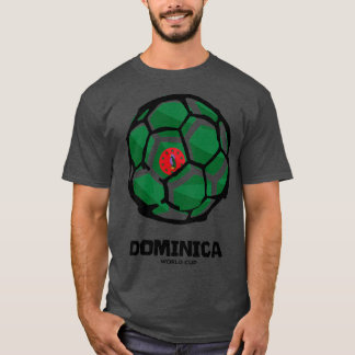 Camiseta Bandera del país de Dominica