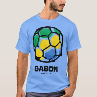 Camiseta Bandera del país de Gabón