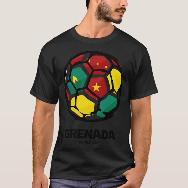 Camiseta Bandera del país de Granada (Anverso)