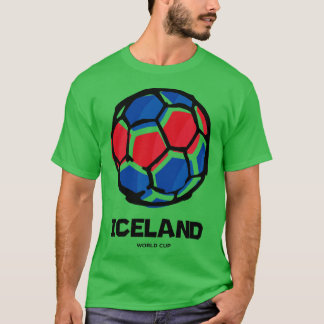 Camiseta Bandera del país de Islandia