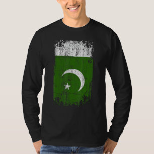 Camiseta Bandera del país de recuerdo de la bandera ondulad