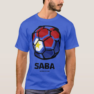 Camiseta Bandera del país de Saba