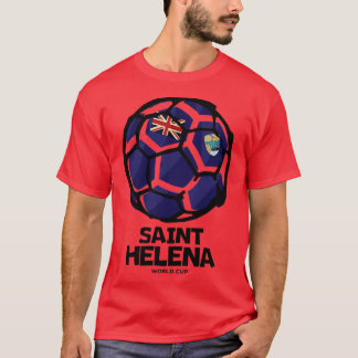 Camiseta Bandera del país de Santa Elena