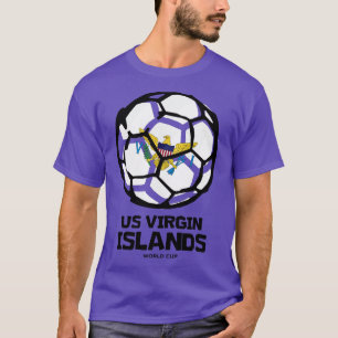 Camiseta Bandera del país Islas Vírgenes de EE. UU.
