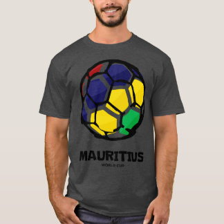 Camiseta Bandera del país Mauricio