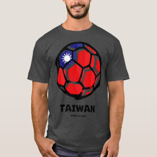 Camiseta Bandera del país República de Taiwán
