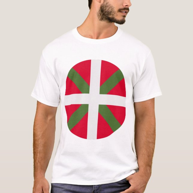 Camiseta Bandera del País Vasco (Anverso)