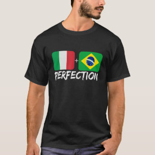 Camiseta Bandera del patrimonio cultural italiano más brasi