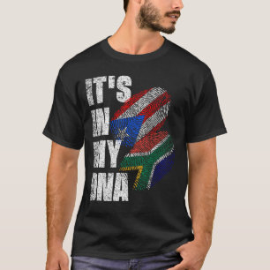 Camiseta Bandera del Patrimonio de ADN de Puerto Rico en Su
