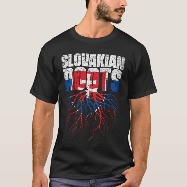 Camiseta Bandera del Patrimonio de Eslovaquia (Anverso)