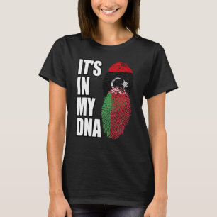 Camiseta Bandera Del Patrimonio De La Herencia De ADN Bielo