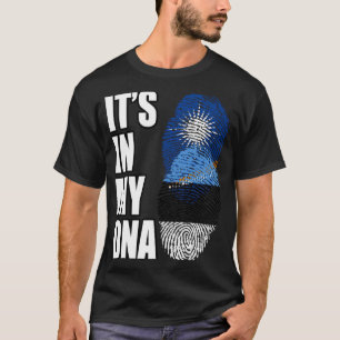 Camiseta Bandera Del Patrimonio De La Herencia De ADN Eston