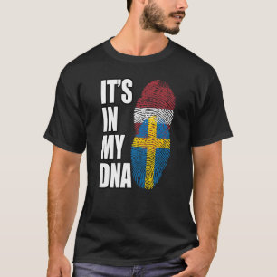 Camiseta Bandera del Patrimonio de la Herencia de la Mezcla
