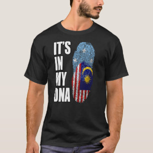 Camiseta Bandera Del Patrimonio De La Herencia De La Mezcla
