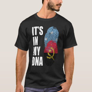 Camiseta Bandera Del Patrimonio De La Herencia De La Mezcla