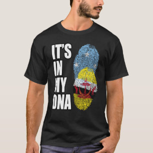 Camiseta Bandera del Patrimonio de la Mezcla Brunéi Y Micro