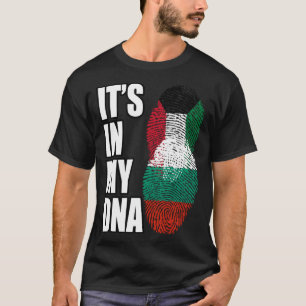 Camiseta Bandera Del Patrimonio De La Mezcla Kuwaití Y Búlg