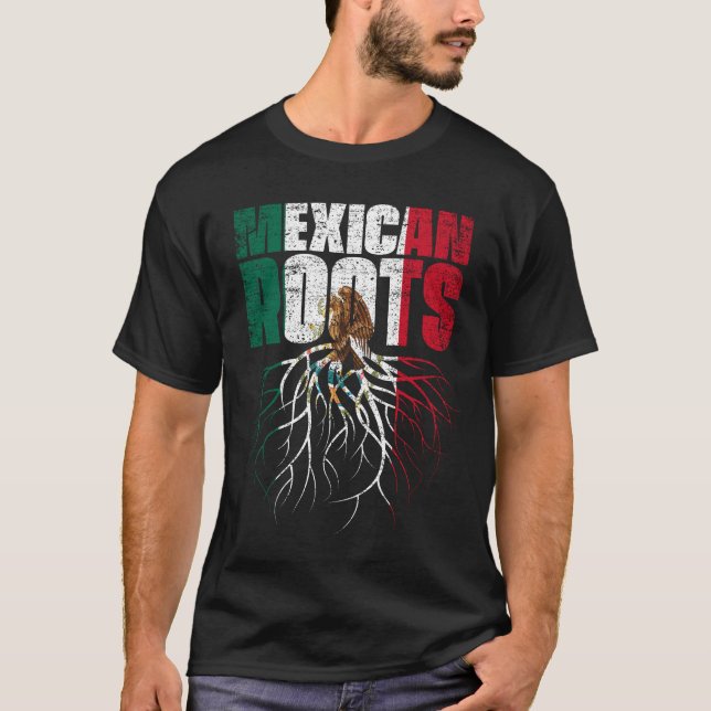 Camiseta Bandera del Patrimonio Mexicano (Anverso)